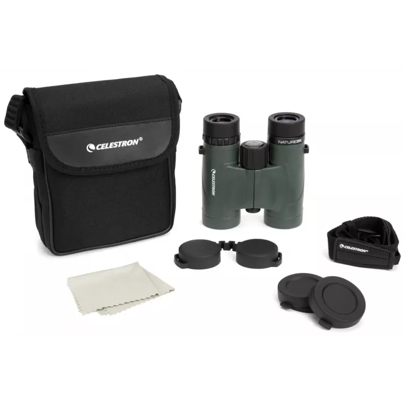 Celestron Nature DX 8x32 Fernglas BaK-4 Schwarz, Grün