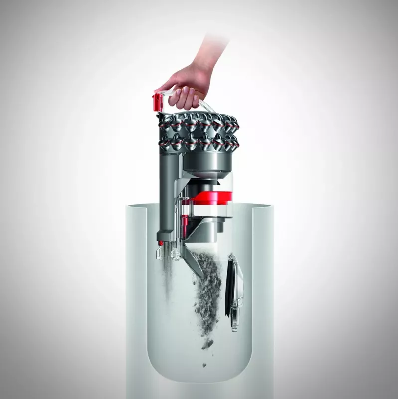 Dyson Cinetic Big Ball Absolute 2 Zylinder-Staubsauger, Grau/Rot