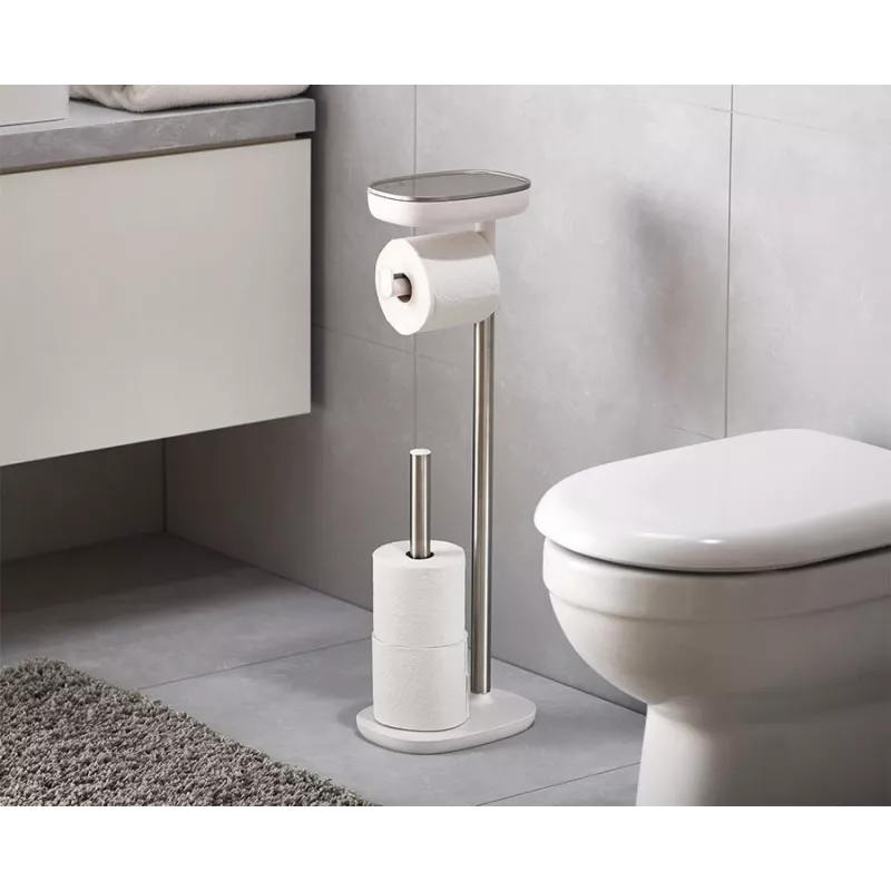 Joseph Joseph EasyStore Toilettenpapierhalter aus Edelstahl