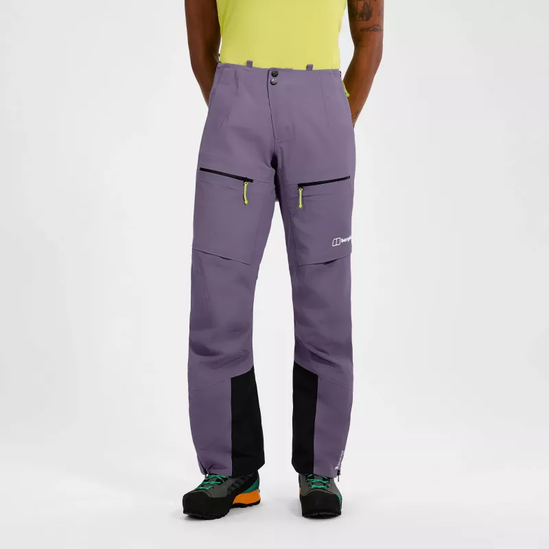 Berghaus Extrem Vanguard GTX Pant Damen Hardshell-Bergsteigerhose - Planet Purple, Größe L