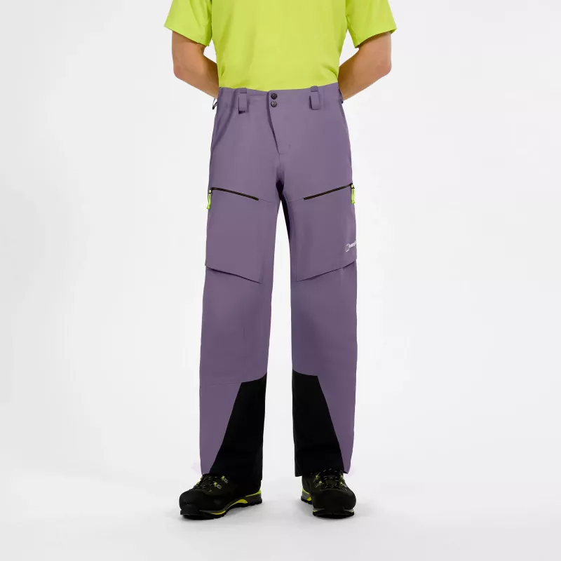 Berghaus Extrem Vanguard GTX Pant Herren wasserdichte Hose - Purple Planet, Größe M