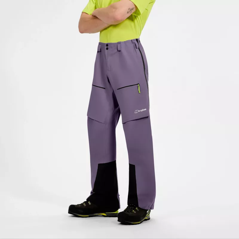 Berghaus Extrem Vanguard GTX Pant Herren wasserdichte Hose - Purple Planet, Größe M