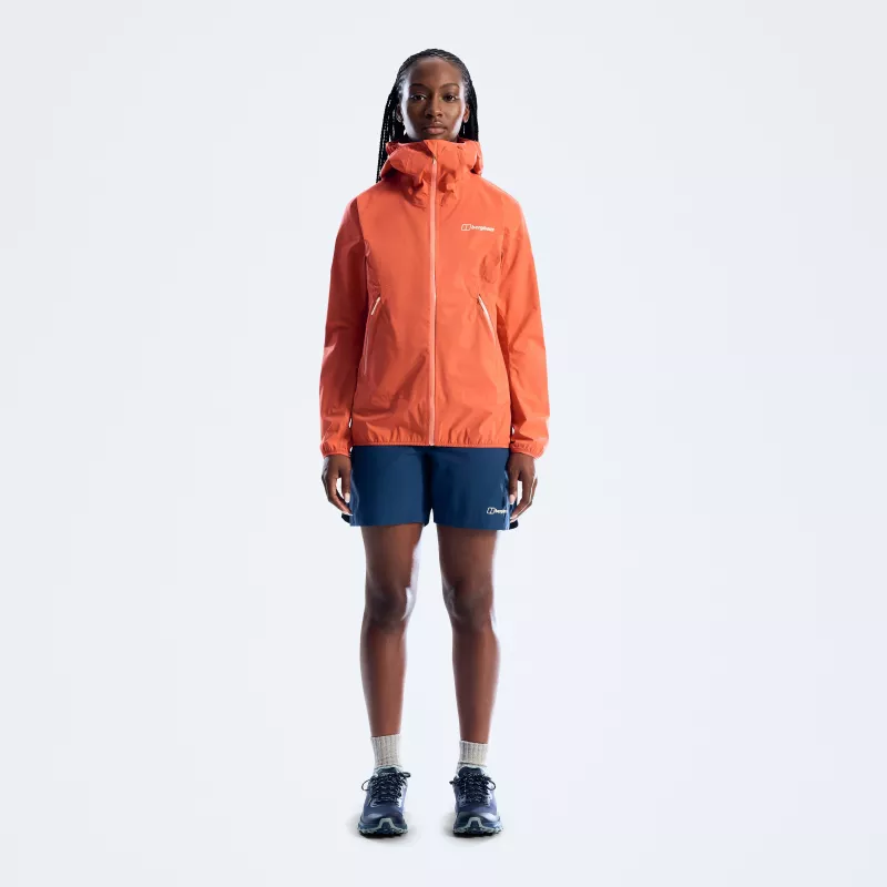 Berghaus Damen Rain Motion Jacke - Sunburst (Größe M)