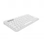 Logitech Pebble Keys 2 K380s kabellose Tastatur, Tonal White