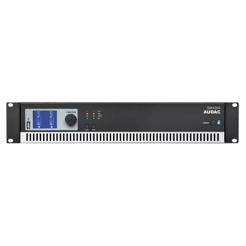 AUDAC SMA350 2.0-Kanal-Verstärker schwarz