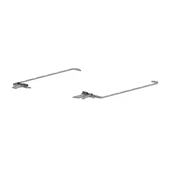 HP L52009-001 Scharnier-Kit für HP 15-DW/15-DY/15-DA/15-DB/250 G7/255 G7 Serie - Linkes und rechtes Display-Scharnier - Schwarz/Silber