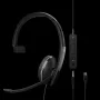 Sennheiser ADAPT 100 Kabelgebundenes On-Ear-Headset mit Noise-Cancelling-Mikrofon, USB-A, Schwarz