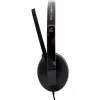 Sennheiser ADAPT 100 Kabelgebundenes On-Ear-Headset mit Noise-Cancelling-Mikrofon, USB-A, Schwarz