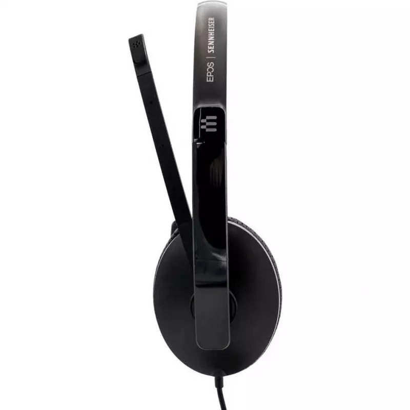 Sennheiser ADAPT 100 Kabelgebundenes On-Ear-Headset mit Noise-Cancelling-Mikrofon, USB-A, Schwarz