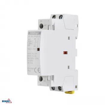 SCHELINGER SC101 Modular Contactor 1P 25A 1NO+1NC 230V AC