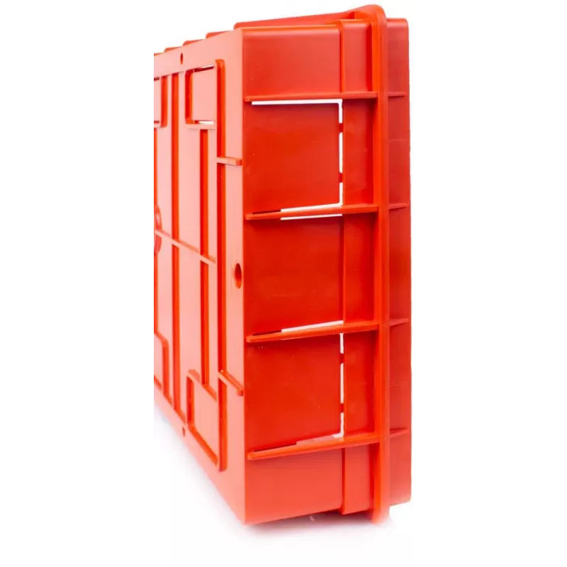 ADELID RM-PT-18P Unterputz-Verteiler 18 Module 2x9 Transparente Rauchglastür