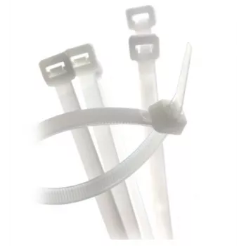 TRYTYT Kabelbinder Weiß 280x3,6 mm GT-300IC (100 Stück)