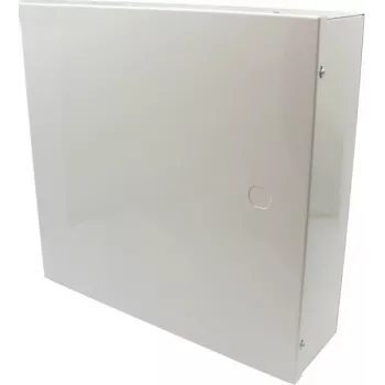 Pulsar AWO000PU Universelles Metallgehäuse, Weiß (RAL 9003), Wandmontage, 17Ah Batterieunterstützung