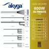 Akyga Ultimate AK-U4-600 ATX-Netzteil 600 W, 80 PLUS Bronze, aktive PFC, 120-mm-Lüfter