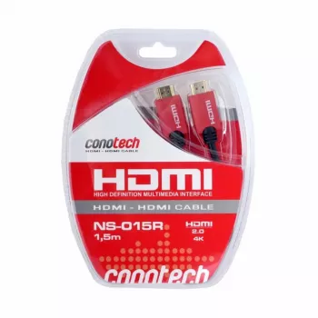 CONOTECH NS-015R HDMI 2.0 Kabel 1,5m Schwarz