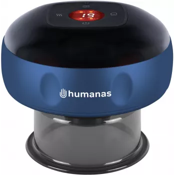 Humanas BB01 Plus Elektronischer Schröpfmassagegerät - Blau