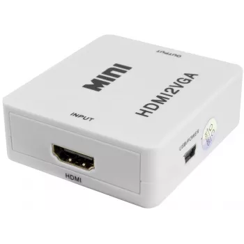 PULSAR HDMI-zu-VGA-Konverter mit Audio - Schwarz
