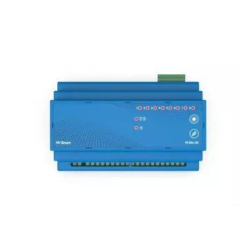 Tech Sterowniki PS-08M 230 verdrahtetes DIN-Schienen-Relais, Blau