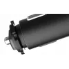 MBG Line HC67C Dualer Zigarettenanzünder-Steckdosen-Splitter mit 3 USB-A-Anschlüssen, 120 W, Schwarz