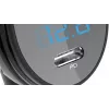 MBG Line HC67C Dualer Zigarettenanzünder-Steckdosen-Splitter mit 3 USB-A-Anschlüssen, 120 W, Schwarz