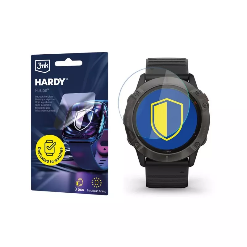 3MK PROTECTION Garmin Fenix 6X Pro - 3mk Hardy Fusion Watch Protection