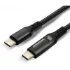 USB-C auf USB-C Kabel 100cm 100W PD LCD Display everActive CBB-1PD5L