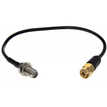 ROPAM SMA-Stecker auf SMA-Buchse Koaxial-Pigtail-Kabel 20 cm RG174