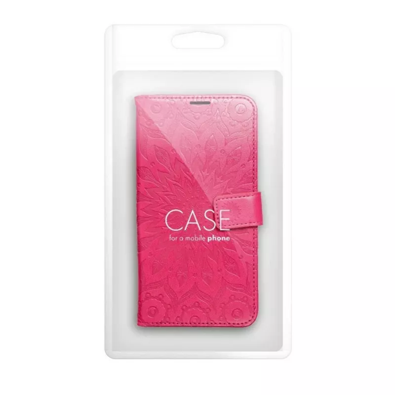 OEM Flip Case für iPhone 17 / 18 Mezzo Book Mandala Magenta