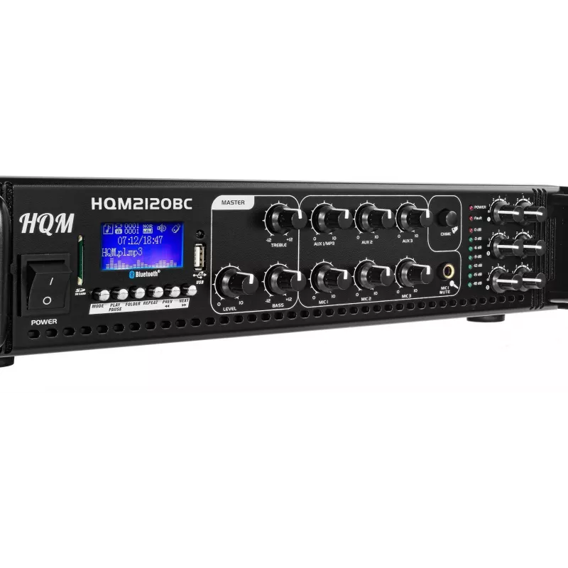 HQM 3135 FM/MP3/BLUETOOTH Radioverstärker 120W