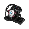 LEAN TOYS Fernsteuerung BMW M3 Schwarz 2.4G Lenkrad 1:18 Sound Lichter