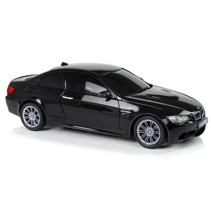 LEAN TOYS Fernsteuerung BMW M3 Schwarz 2.4G Lenkrad 1:18 Sound Lichter