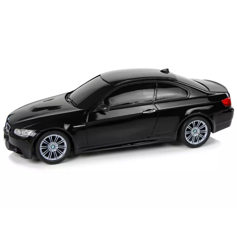 LEAN TOYS Fernsteuerung BMW M3 Schwarz 2.4G Lenkrad 1:18 Sound Lichter