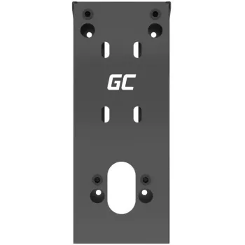 GREEN CELL EV Wallbox-Montageabstandshalter für HabuDen-Ladegerät, 50 mm, Schwarz, ABS-Kunststoff, Kabelmanagement, Belüftung, EVGCAKHS1
