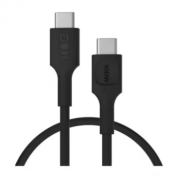 Green Cell PowerStream USB-C-auf-USB-C-Kabel 100W, 0,3 m, Schwarz