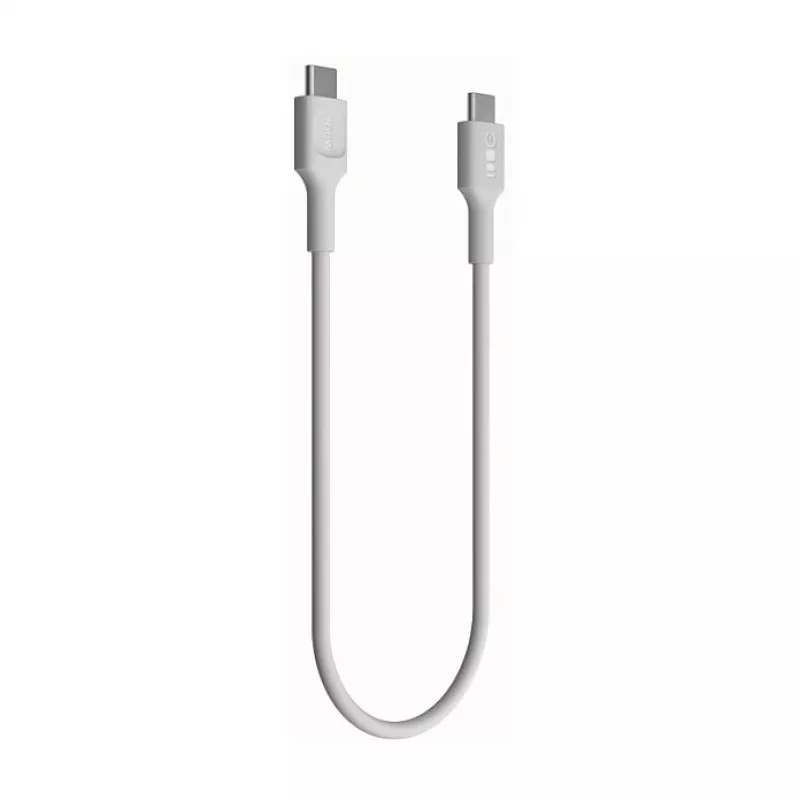 Green Cell PowerFlex Fast Charging USB-C to USB-C Kabel 100W Weiß 1,2m