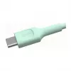 Green Cell PowerFlex Fast Charging USB-C to USB-C Kabel 100W 0,3m Mintgrün