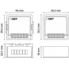 OXT Mini Roller Shutter Controller ZigBee Tuya