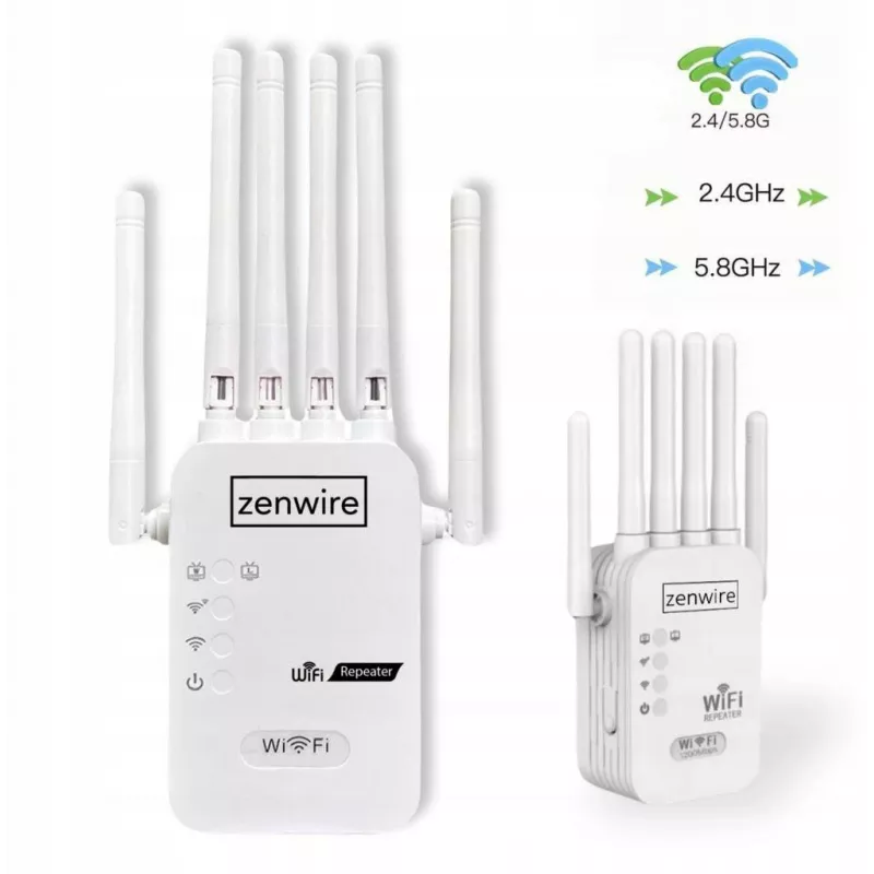 Zenwire WD-R1201U Outdoor WiFi 5 Repeater/Access Point 1200 Mbps