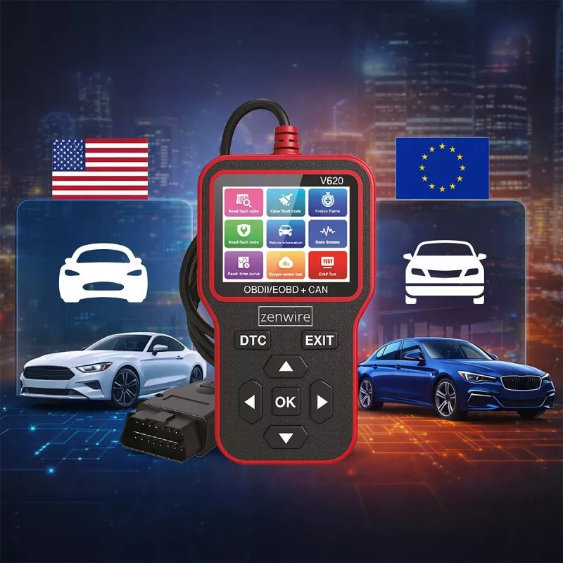 ZENWIRE V620 OBD2 ELM327 CAN Interface Diagnose-Scanner