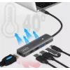ZENWIRE BS-HC703 USB-C 7-in-1 Hub Adapter mit HDMI 4K, USB 3.0, SD, PD
