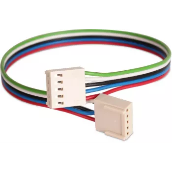 SATEL Kabel PIN5/PIN5 - 1m Verbindungskabel für Alarmanlagen, Weiß