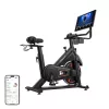 MERACH MR-S36B3 Heimtrainer - Magnetisches aufrechtes Fahrrad mit Bluetooth, LCD-Display, Riemenantrieb, 6 kg Schwungrad, max. Benutzergewicht 120 kg