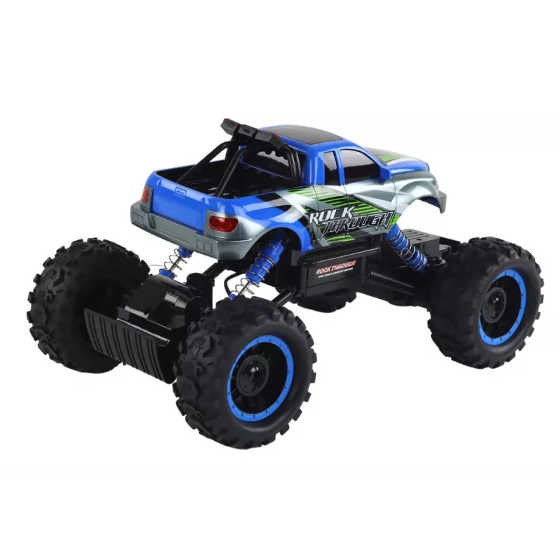 LEAN TOYS Offroad-Fernsteuerungs-RC-Car 1:14 2.4G Blau