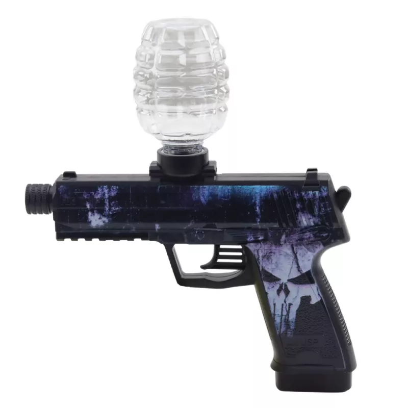 LEAN TOYS Automatische Wasser-Gelball-Pistole Skull