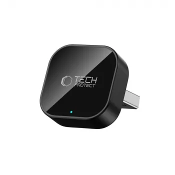 TECH-PROTECT ULTRABOOST CA01 Apple CarPlay / Android Auto Adapter USB Bluetooth 5.4 Matt Schwarz