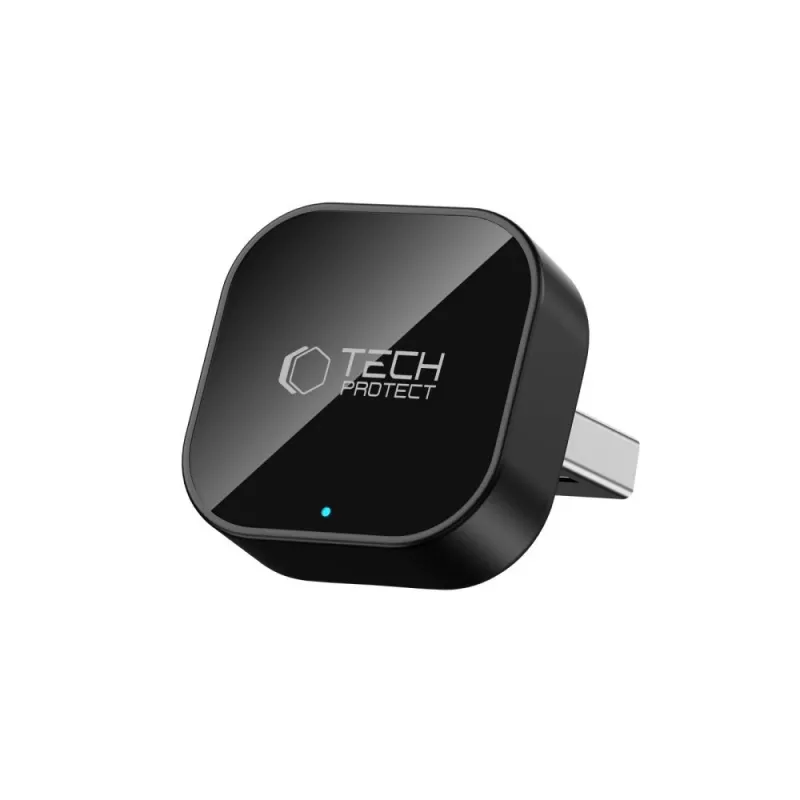 TECH-PROTECT ULTRABOOST CA01 Apple CarPlay / Android Auto Adapter USB Bluetooth 5.4 Matt Schwarz