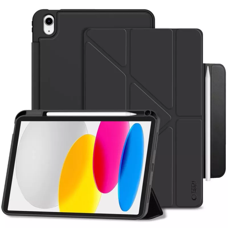 TECH-PROTECT SC PEN ORIGAMI iPad 10,9 inch 10. Generation 2022 / 11 inch 11. Generation 2025 Schwarz