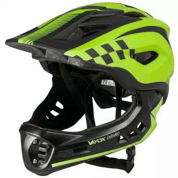 Vayox VA0421GM Enduro Helm Grün Größe M