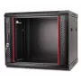 GETFORT CALI 19 inch 9U 600x600 Wandgehäuse Schwarz