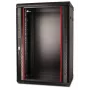 GETFORT CALI 19 inch 18U 600x450 Wandmontage-Rack-Schrank Schwarz